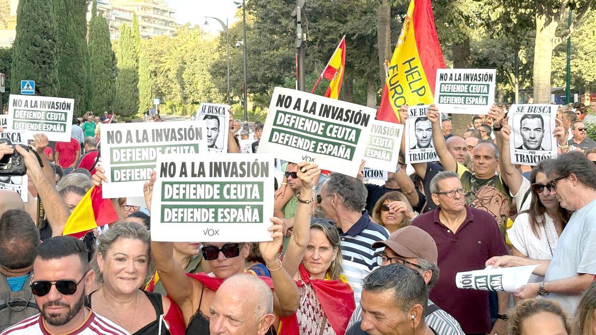 Málaga apoya a Ceuta y sus ciudadanos