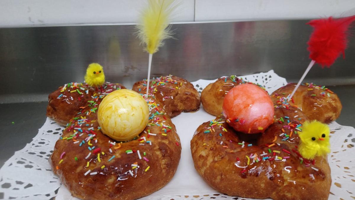 Monas de Pascua sin gluten