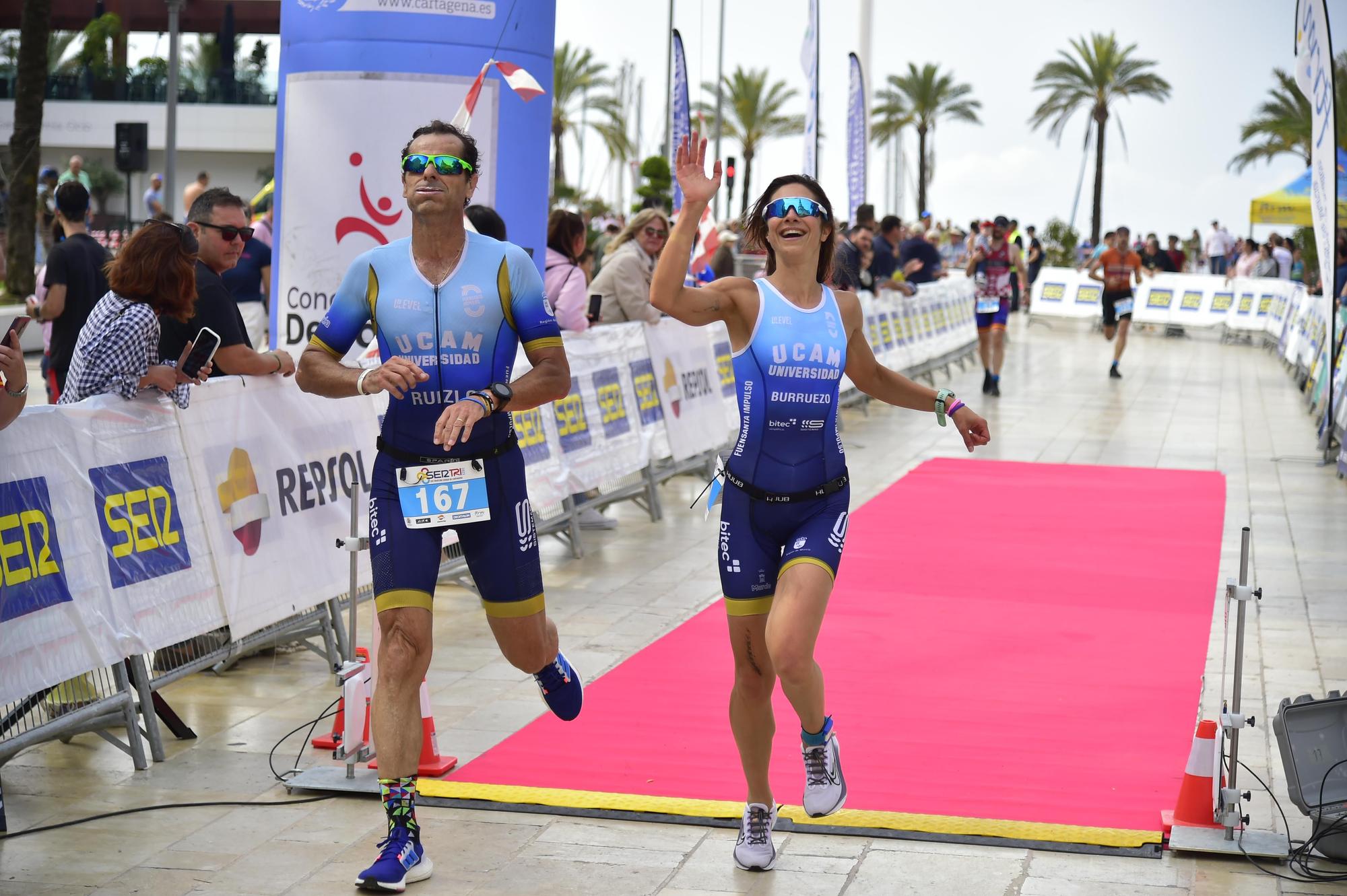 Las mejores fotos del Triatlón Ciudad de Cartagena 2023.