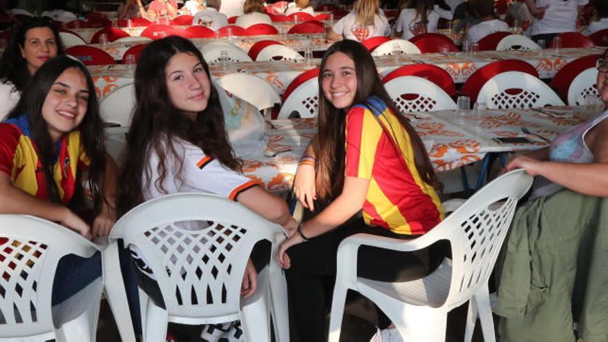 Las peñas valencianistas siguen con las celebraciones