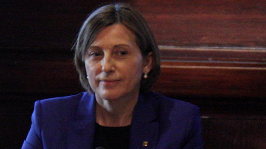 La presidenta del Parlament de Catalunya, Carme Forcadell.