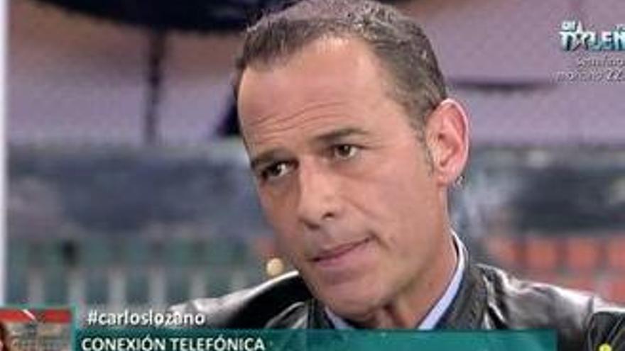 El presentador Carlos Lozano.