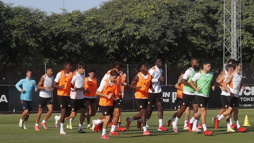 Entrenamiento del Valencia