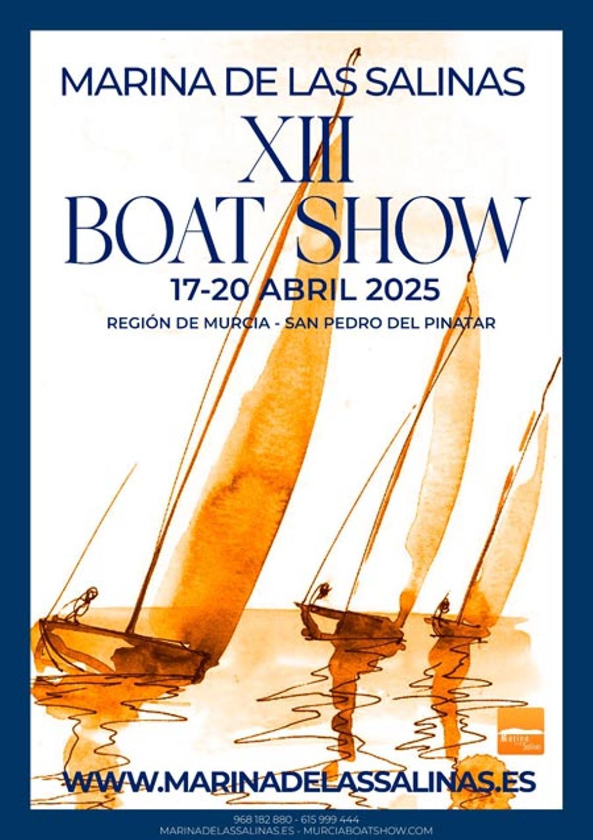 Cartel de la Feria Náutica de San Pedro del Pinatar.
