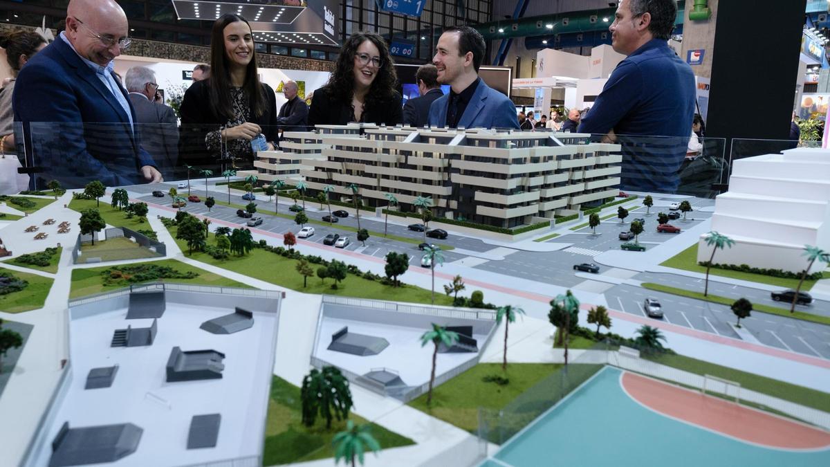 Una imagen del Salón Inmobiliario de Málaga (Simed) celebrado este mes.