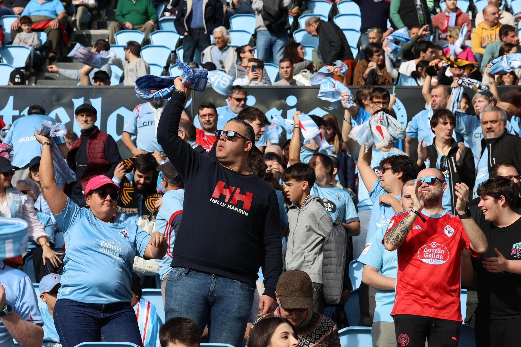 De la fiesta inicial a la decepción: las mejores imágenes del Celta-Girona