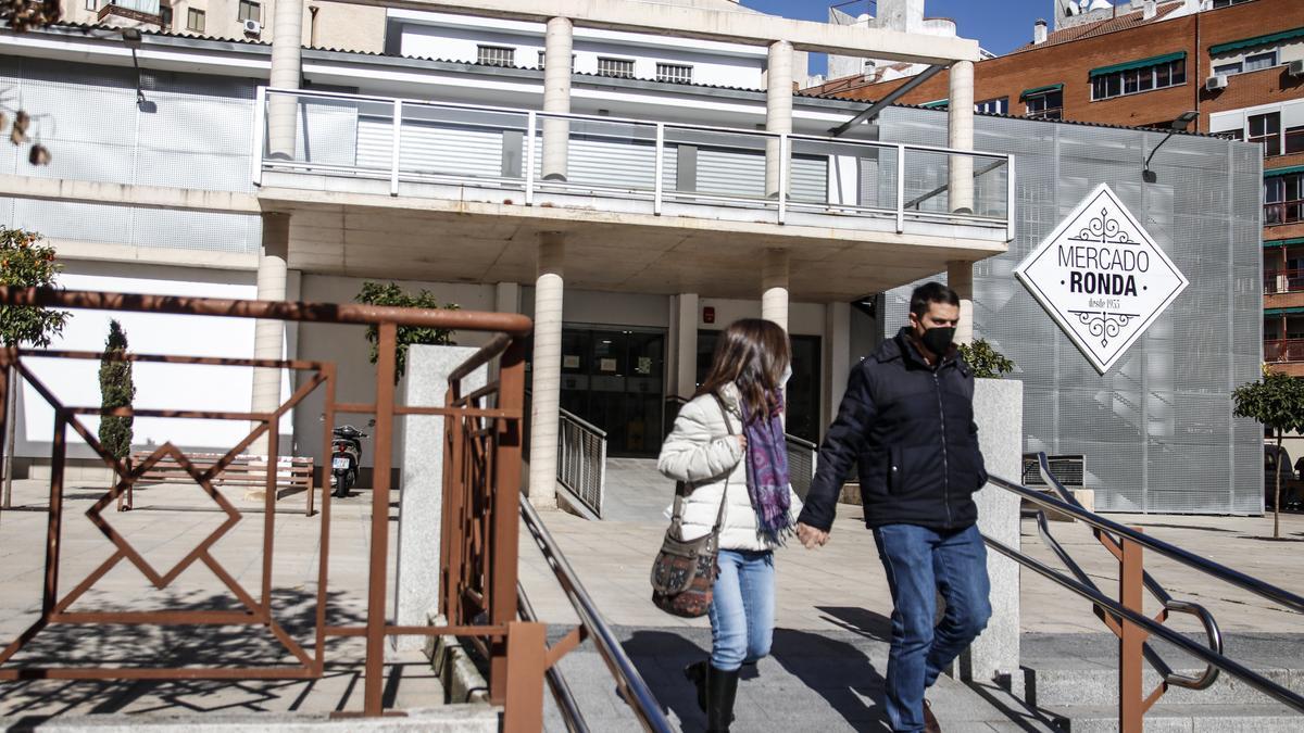 Imagen del mercado de la Ronda del Carmen cuya primera planta sigue sin licitar.