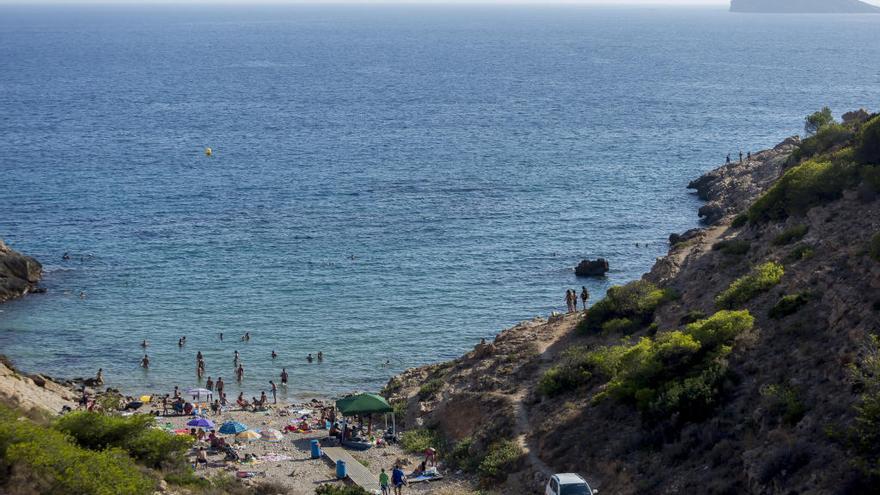 Cala del Tio Ximo en Benidorm.