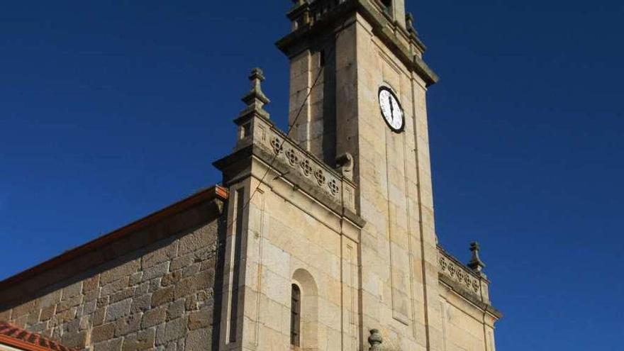 Iglesia de San Breixo de Seixalbo, donde era párroco el cura investigado por acoso a un menor. // I. Osorio