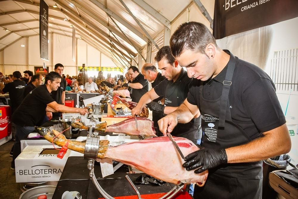 El día del jamón de Villanueva de Córdoba.