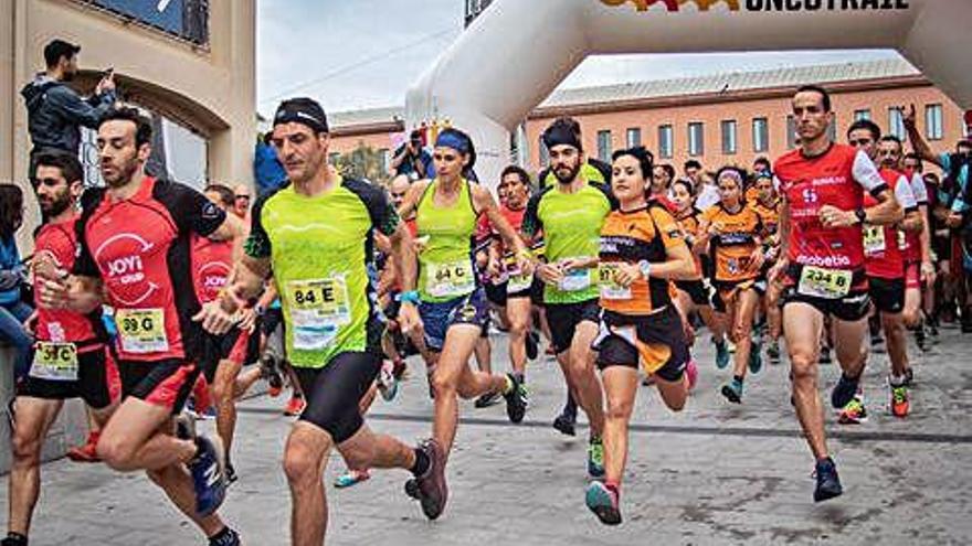 El punt de sortida de l&#039;Oncotrail va ser la plaça de Can Mario de Palafrugell.