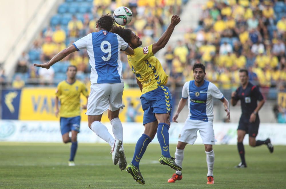 Imágenes del partido entre Cádiz y Hércules