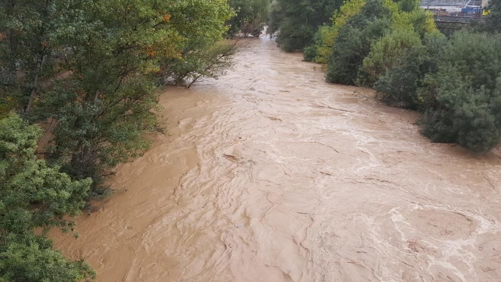 Crescuda del Cardener a Manresa