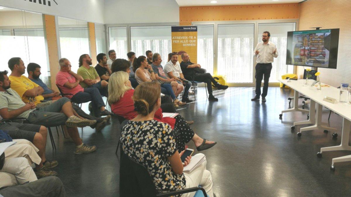 Sesión de la jornada 'En Viladecans impulsamos el producto local'.