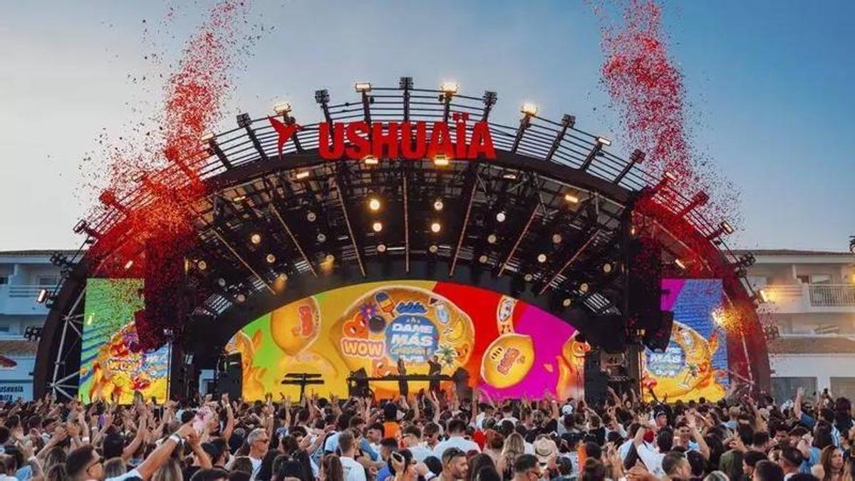 Una festa a Ushuaïa, Eivissa