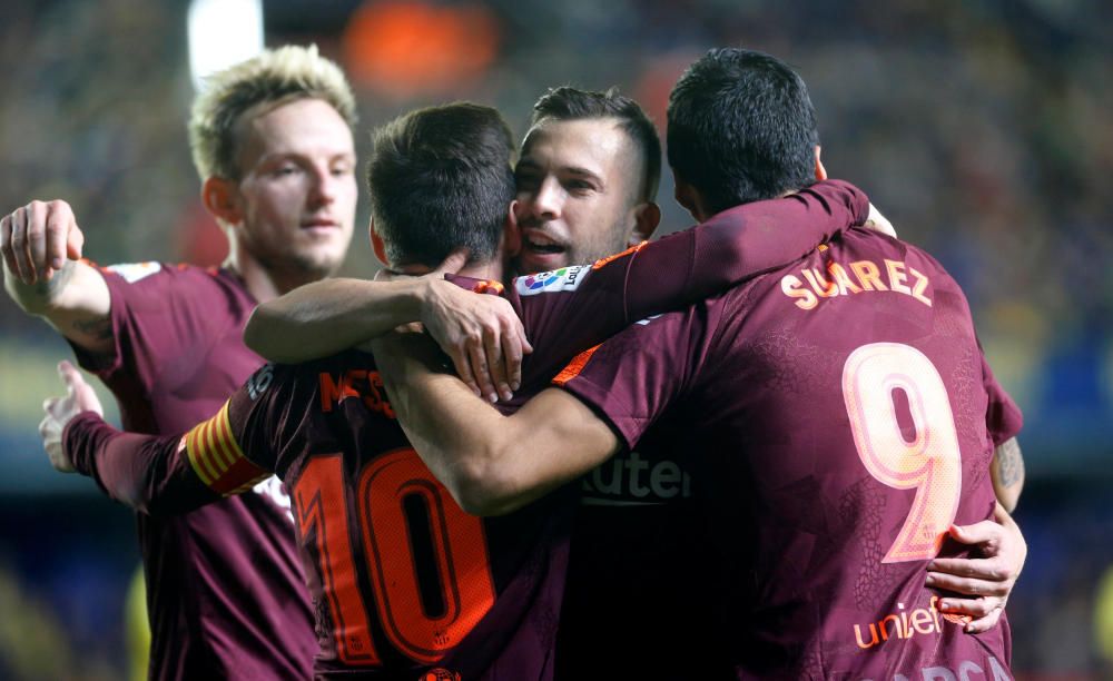 Les millors imatges del Vila-real - Barça (0-2)