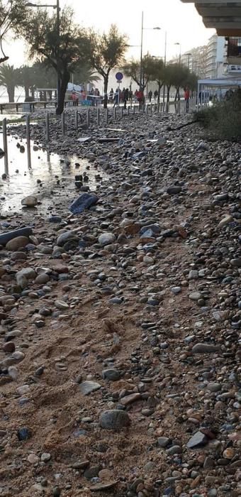 Zones litorals gironines després del temporal