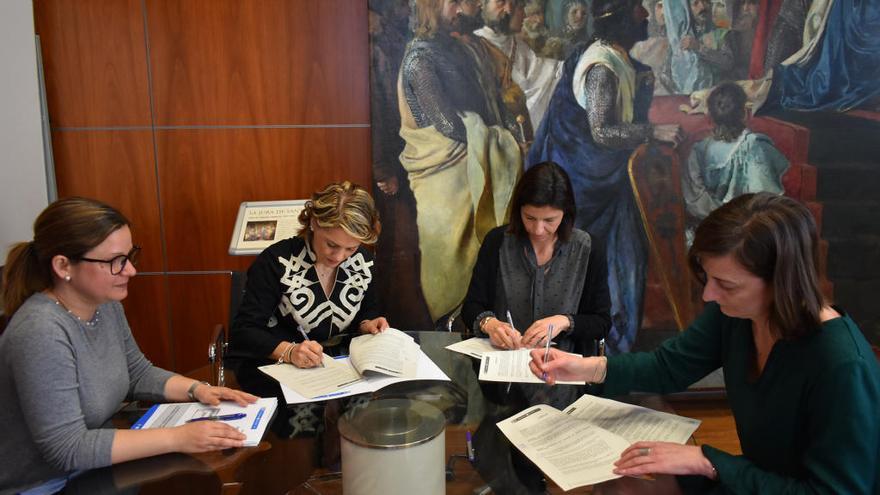Alfafar firma un convenio con las AMPA del municipio