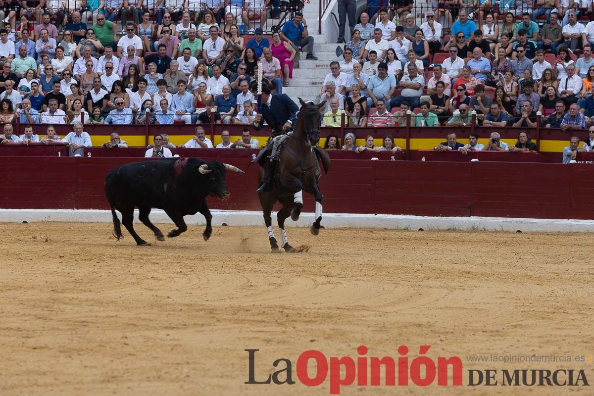 Corrida de Rejones en la Feria Taurina de Murcia (Andy Cartagena, Diego Ventura, Lea Vicens)