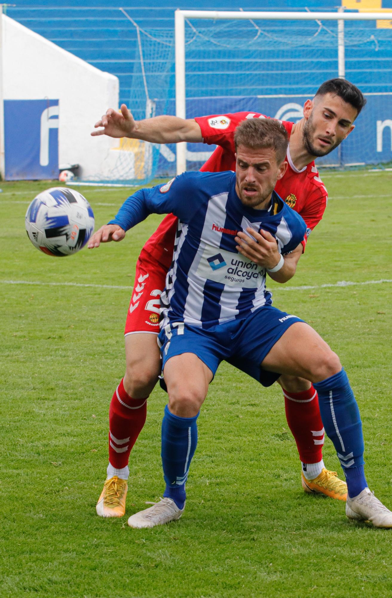 El Alcoyano suma un punto que sabe a poco ante el Nàstic (1-1)