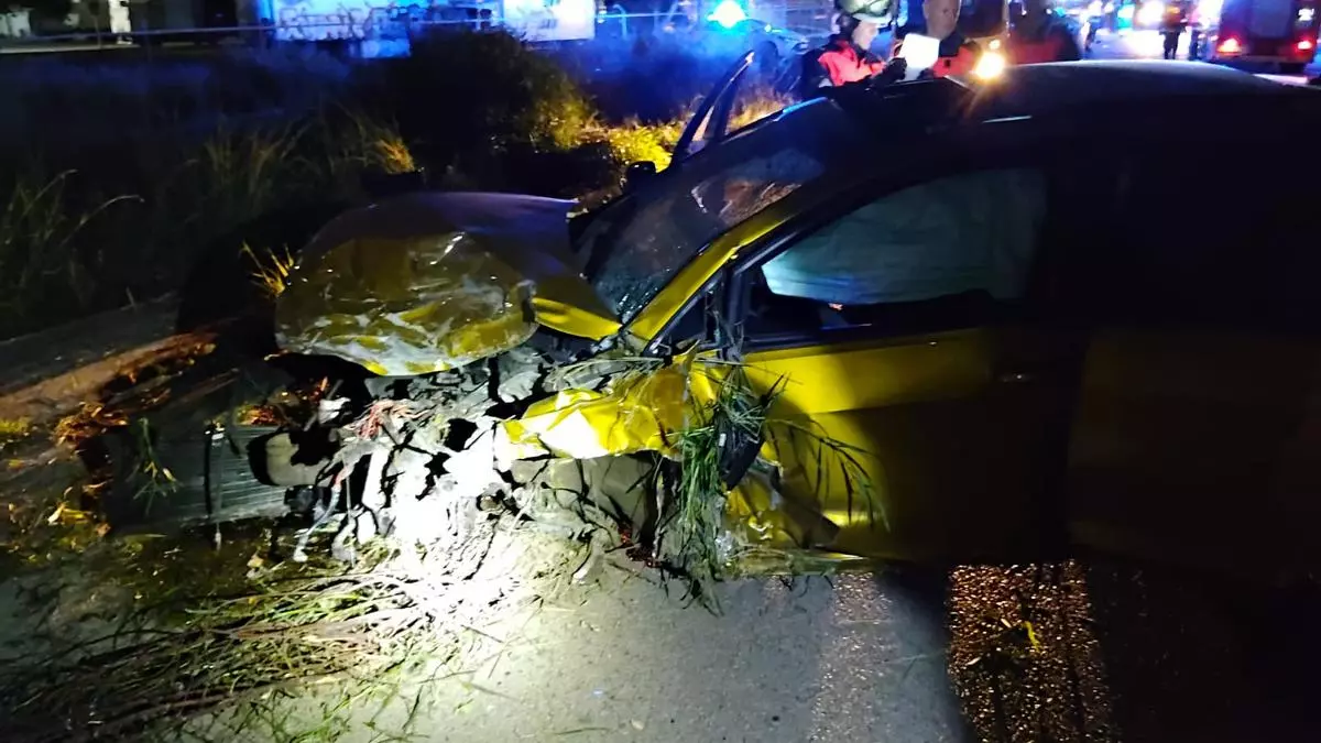 El coche del detenido por el choque mortal de Son Banya circulaba a 150 kilómetros por hora