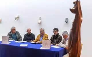 El escultor Xosé Cid presenta el catálogo “Silencio y Materia” por sus 50 años profesionales