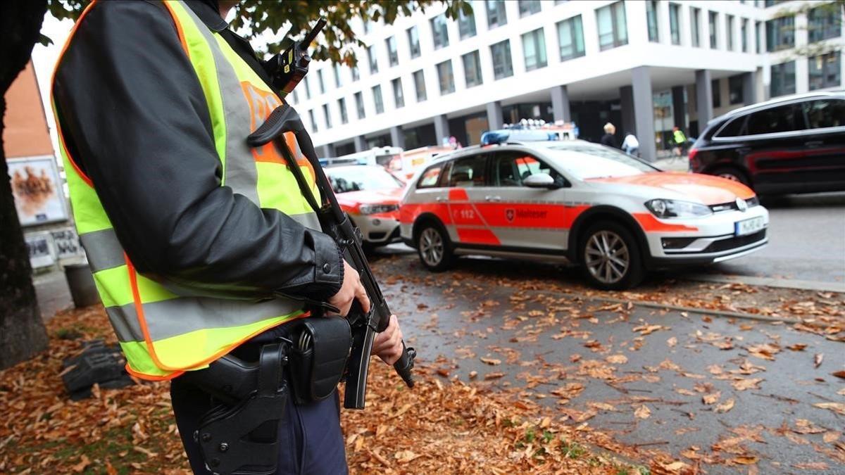 Ataque con cuchillo en Munich.