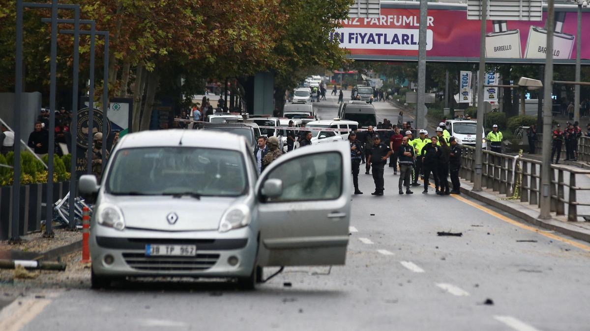 Un atentado en Ankara causa la muerte al menos de un supuesto terrorista