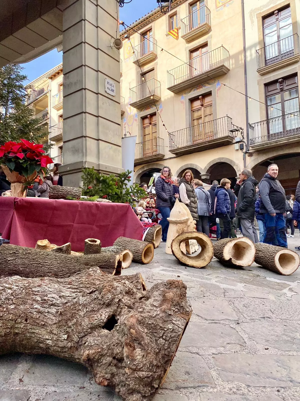 Doble ració de Tió a Solsona