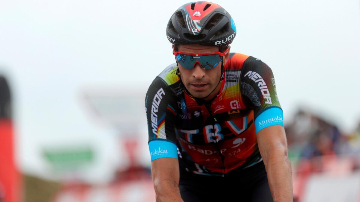 Mikel Landa, corredor del Bahrain Victorious