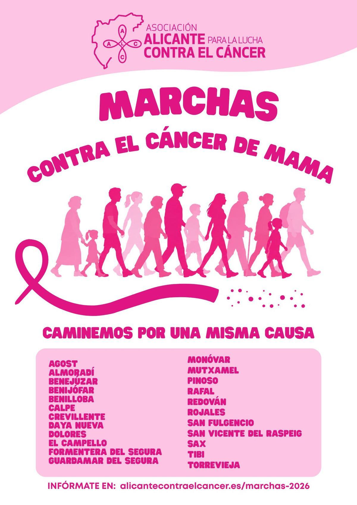 Calendario de las marchas en la provincia en los próximos días