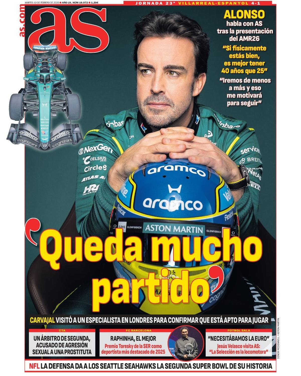 Estas son las portadas de la prensa deportiva de hoy