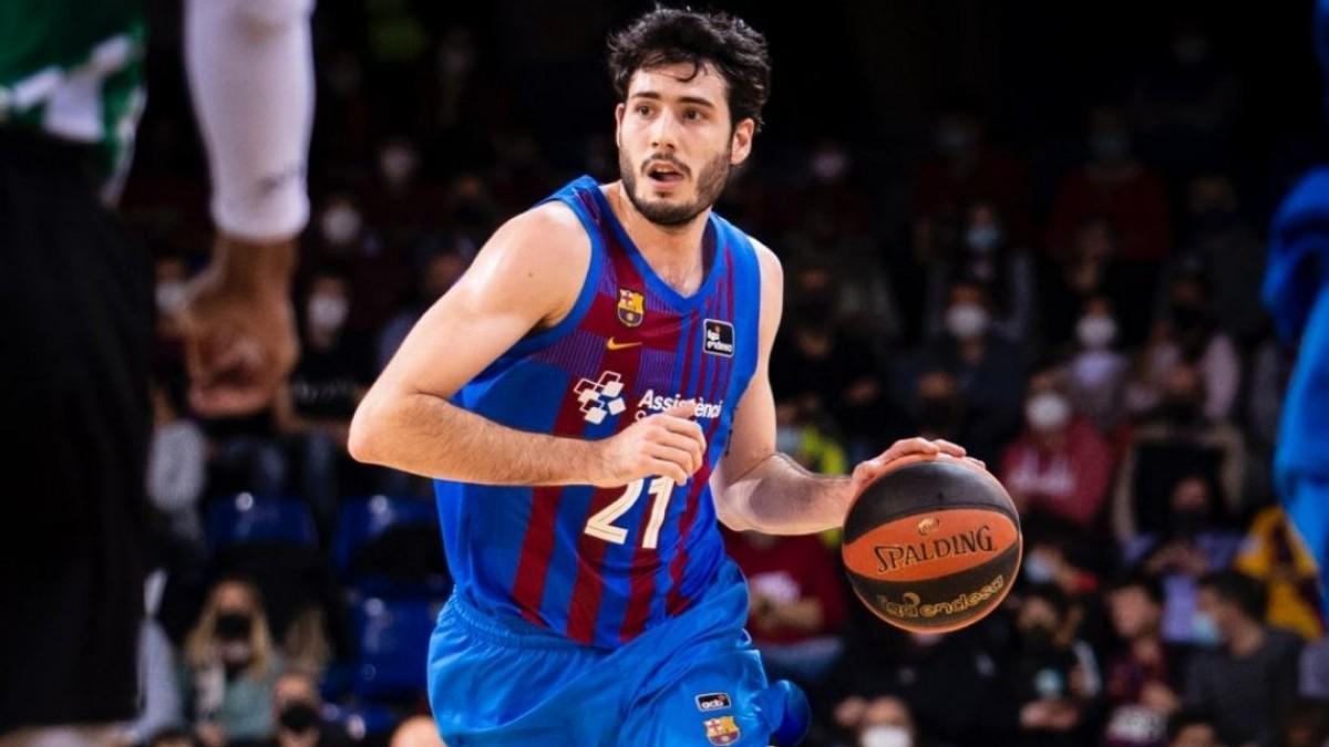 El Barça en un partido de la Liga Endesa