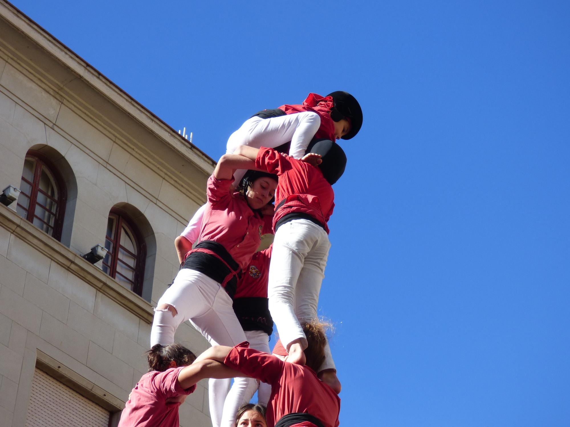 Els Merlots de Figueres celebren el final de temporada acompanyats de la Colla Jove de Barcelona i els Maduixots