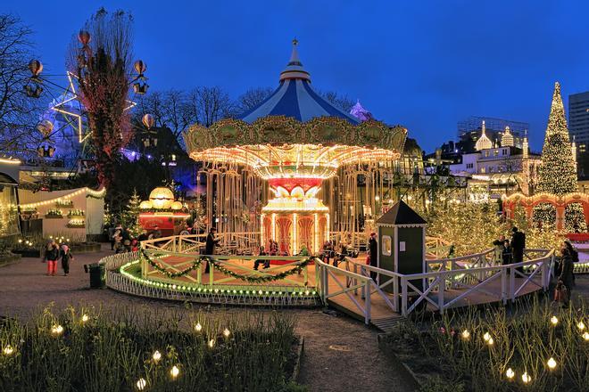 Mercado de Navidad en Copenhague