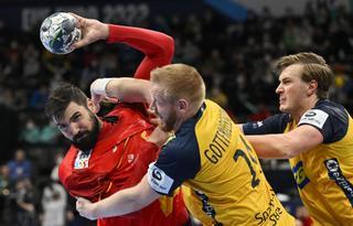 Los Hispanos ceden su corona de forma cruel en el Europeo de balonmano