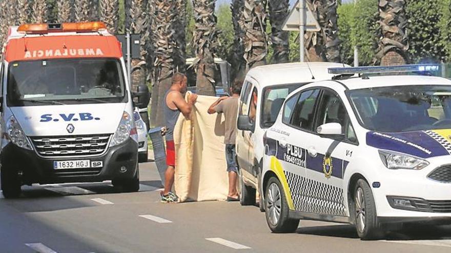 Nueva ciclista herida al ser arrollada en Burriana