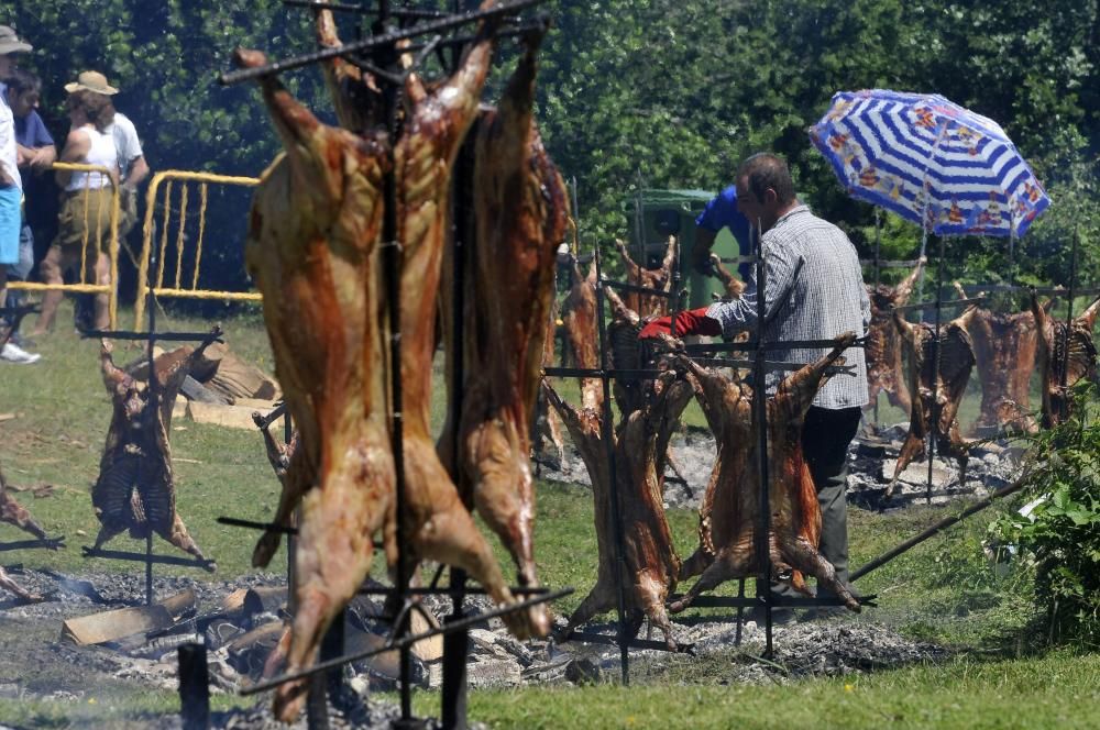 Fiesta del Corderu en Prau L.lagüezos