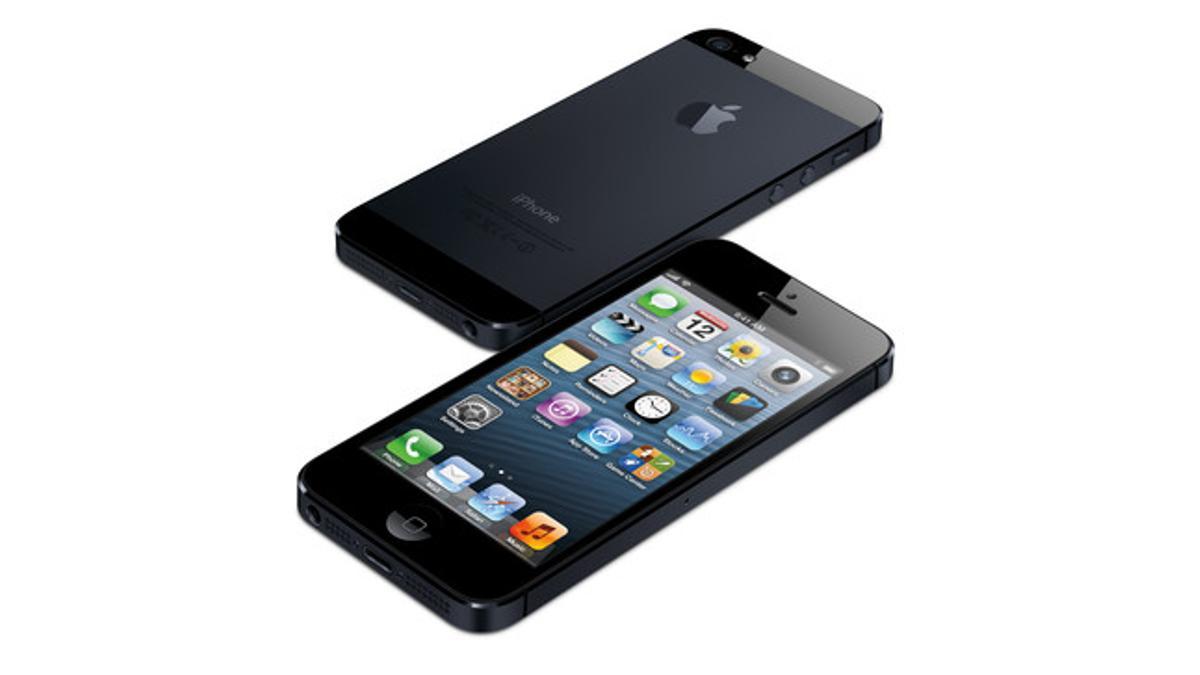 Imagen del actual modelo de iPhone 5.