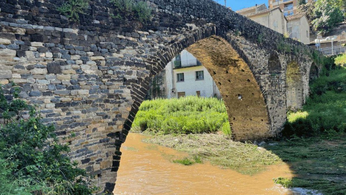 El pont de Sant Joan les Fonts