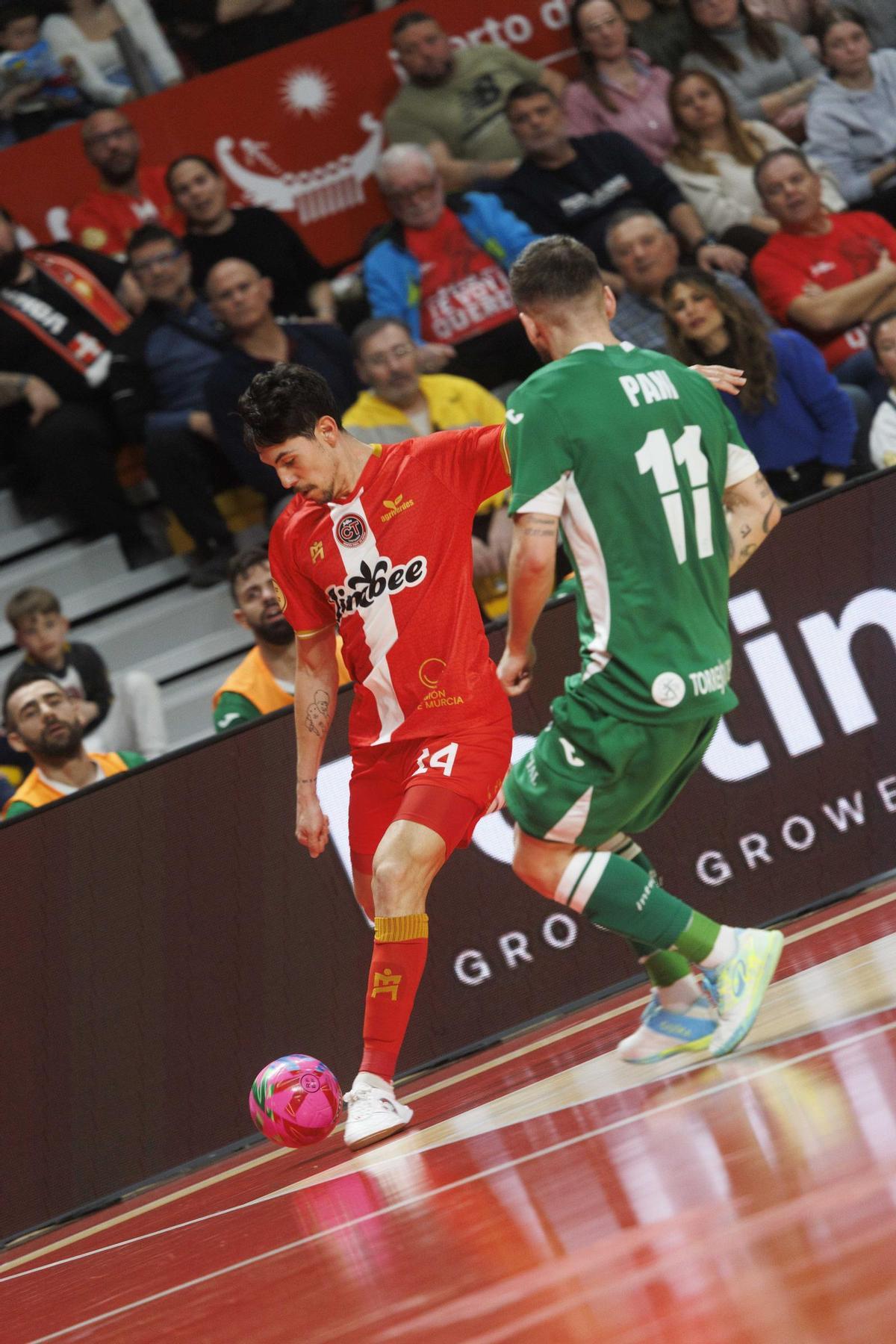 Las mejores imágenes de la victoria del Jimbee Cartagena frente Inter Movistar