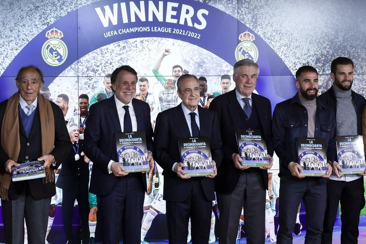 Florentino: Las cinco Champions nos fortalecen para ser el mejor club S.XXI