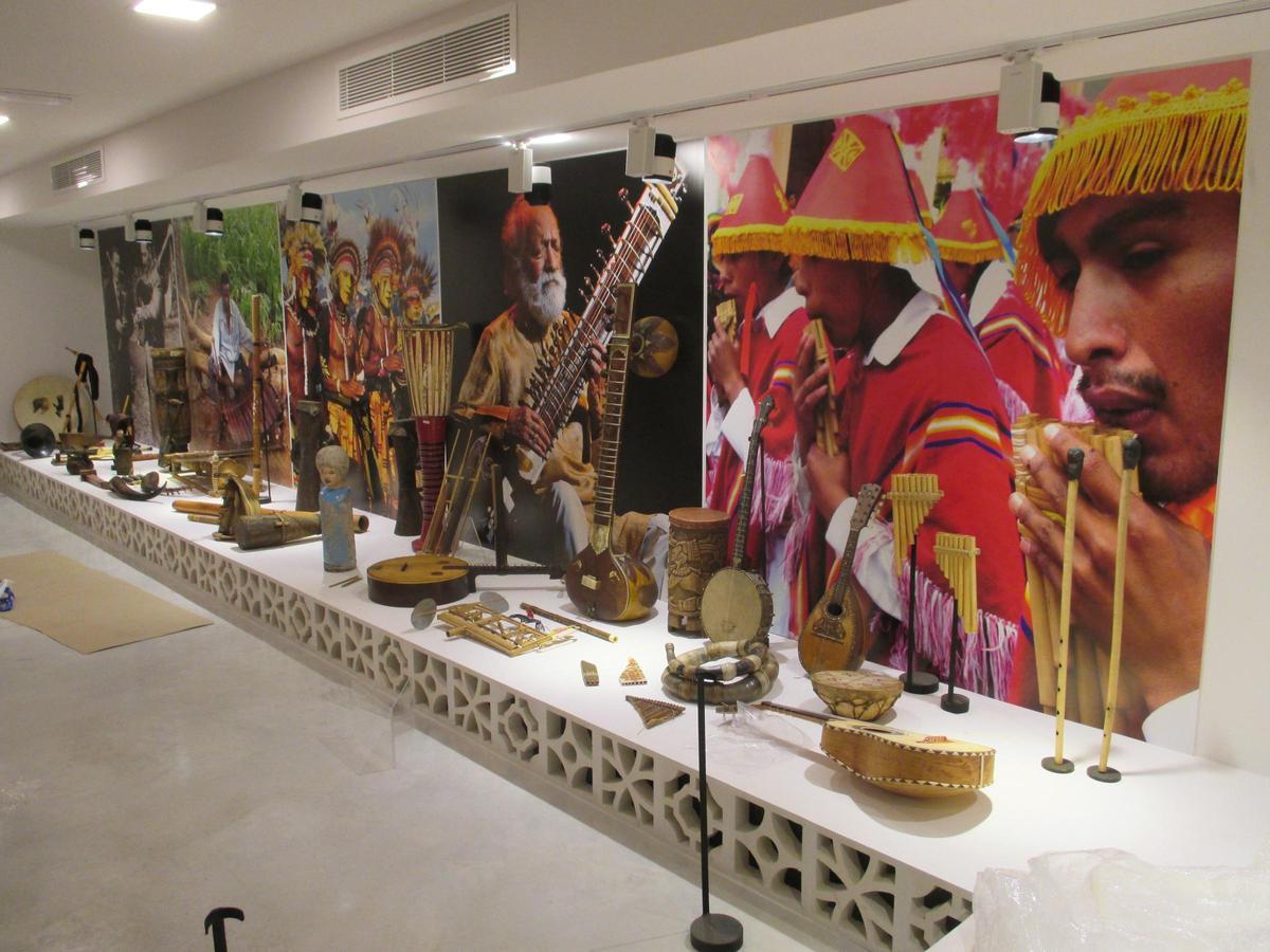 Otro de los imprescindibles de Busot es el Museo de Música Étnica con instrumentos de todo el mundo.