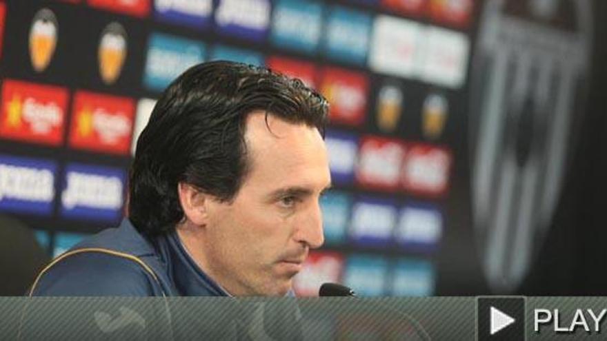 Emery: &quot;El partido ante el Atlético en el Calderón es un reto&quot;