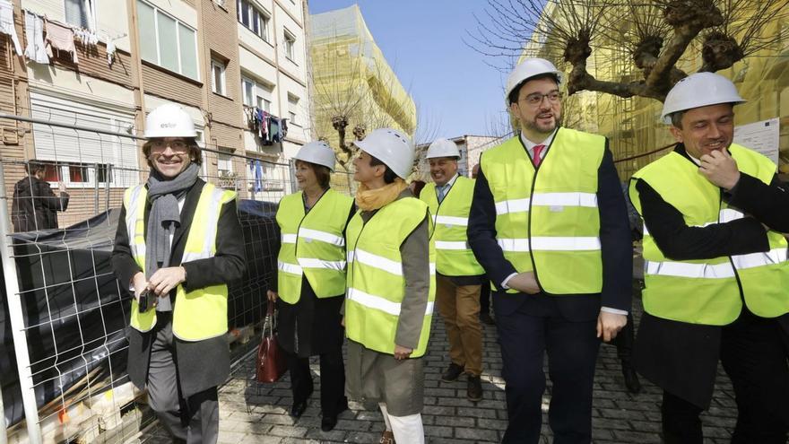 La ministra de Vivienda destaca como ejemplo de "buena gestión" la rehabilitación de Buenavista en Avilés