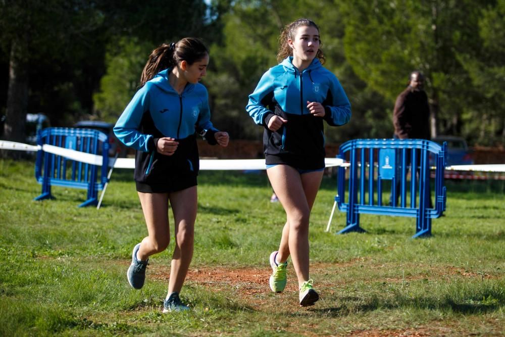 El circuito de cross de Buscastell acogió este sábado la primera prueba de campo a través de la temporada en Ibiza para categorías inferiores