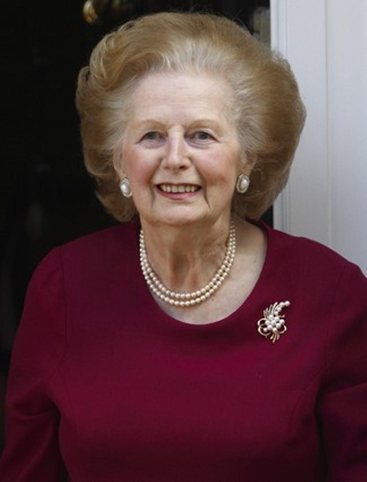 L’exprimera britànica Margaret Thatcher, el 2010.