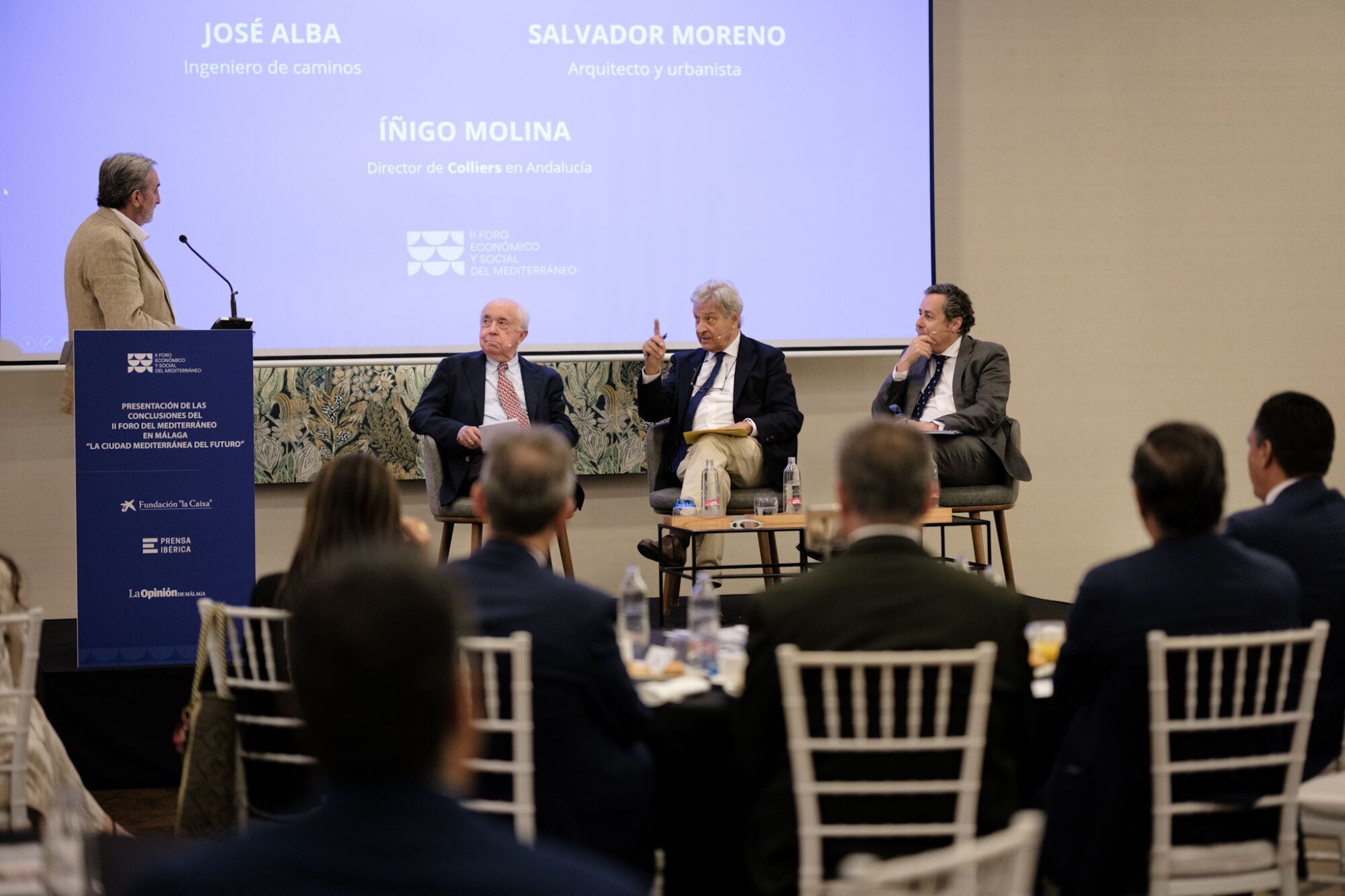 Presentación de la conclusiones del consejo de Málaga: 'Ciudad mediterránea del futuro'