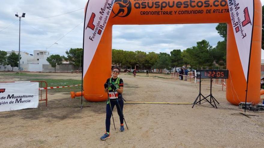 M. Carbonell, 1ª veterana  en Murcia