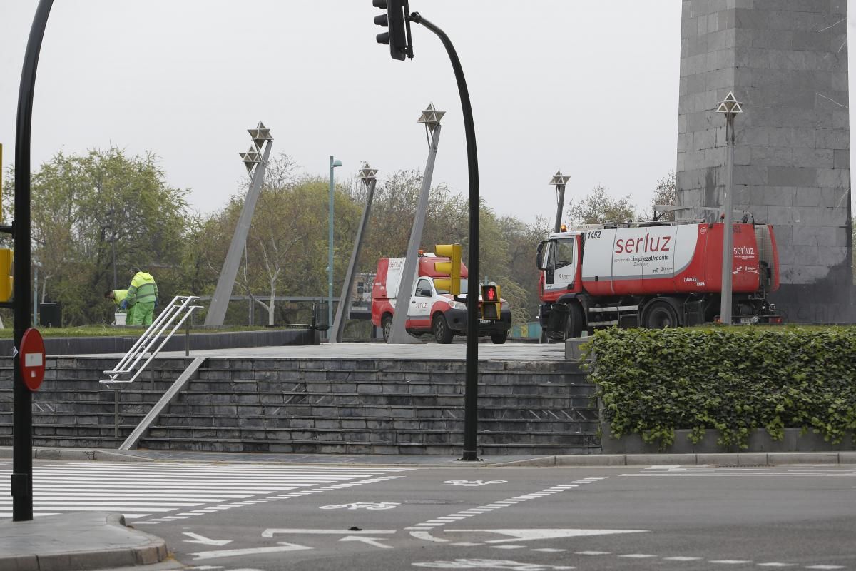 Los efectos de la alerta sanitaria por el coronavirus en Zaragoza